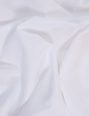 Plain Cotton Lawn Fabric - White