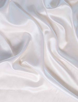 Silk Satin Fabric - Ivory