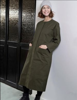 The Assembly Line LAB COAT PATTERN XS - L