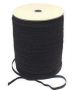 Elastic 3mm/0.3cm Flat Black