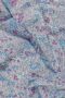 Cotton Lawn Fabric - Dotted Swiss - Small Floral - Floral Mauve and Blue