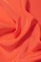 Double Crepe Silk Fabric - Orange