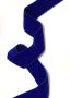 Double Sided Velvet Ribbon Blue 48 mm