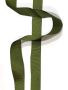 Grosgrain Ribbon Moss Green 25mm