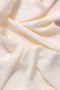 Imperial Silk Crepe Fabric Treble Weight - Dark Ivory