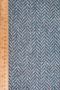 Irish Wool Tweed Fabric - Herringbone - Teal Grey