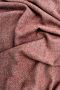 Irish Wool Tweed Fabric - Fleck - Berry