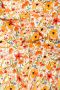 Printed Cotton Lawn Fabric - Cosmos Orange