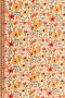Printed Cotton Lawn Fabric - Cosmos Orange