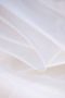 Silk Organza Fabric - White
