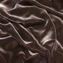 Brown Silk Velvet Fabric