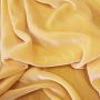 Frosted Yellow Silk Velvet Fabric