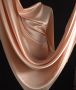 Silk Satin Fabric - Coral