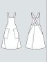 The Assembly Line APRON DRESS PATTERN XL-3XL