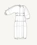 The Assembly Line BARREL DRESS PATTERN XS - L