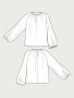 The Assembly Line BILLOW BLOUSE PATTERN XS - L
