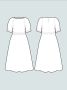 The Assembly Line CUFF DRESS PATTERN XS-L