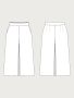 The Assembly Line CULOTTES PATTERN XS - L
