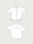 The Assembly Line FRONT PLEAT SHIRT PATTERN XS - L