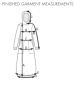 The Assembly Line HOODIE DRESS PATTERN XS -L