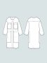 The Assembly Line LAB COAT PATTERN XS - L