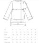 The Assembly Line LONG SLEEVE TUNIC PATTERN XS - L