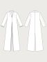 The Assembly Line MAXI JUMPSUIT PATTERN XS - L