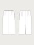 The Assembly Line PENCIL SKIRT PATTERN XS - L