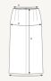 The Assembly Line PENCIL SKIRT PATTERN XS - L