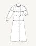 The Assembly Line SHIRT DRESS PATTERN XS - L