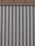 Cotton Ticking Fabric - Grey