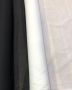 Woven Fusible Interfacing Black/White