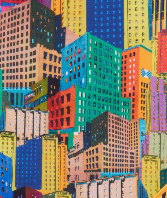 Liberty of London SS25 Tana Lawn Cotton Fabric - Bernards Buildings