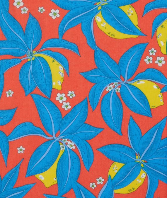 Liberty of London SS 24 Tana Lawn Cotton Fabric - Citron Presse