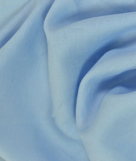 Irish Linen Fabric - Mid Weight - Inky Pool