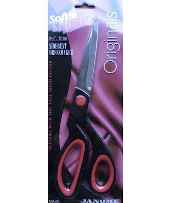 Janome Dressmaking Scissors 9.5" Soft Touch Right Handed
