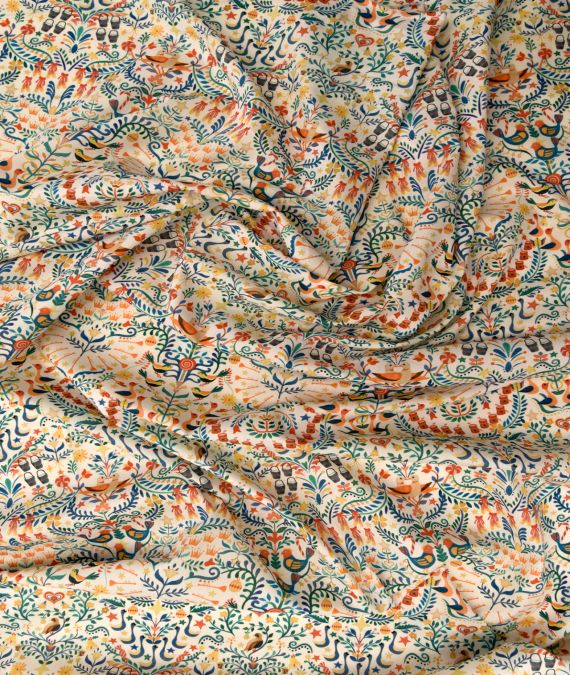 Liberty of London Tana Lawn Cotton Fabric - 12 Days of Christmas
