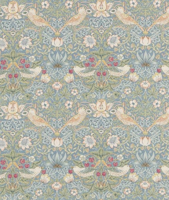 Strawberry Thief Slate Vellum 226713