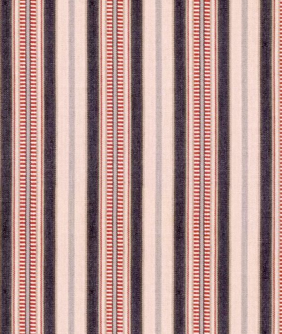 Shelter Stripe Indigo Red FD820.G103