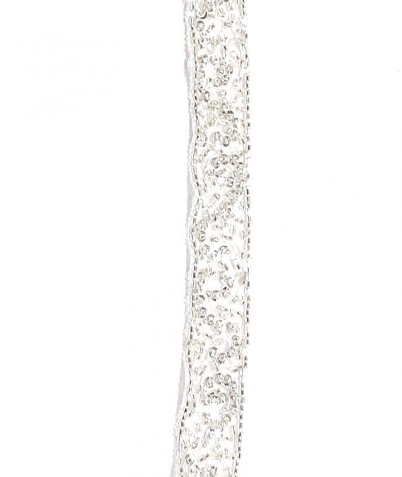 Silver Crystal Edging 27mm