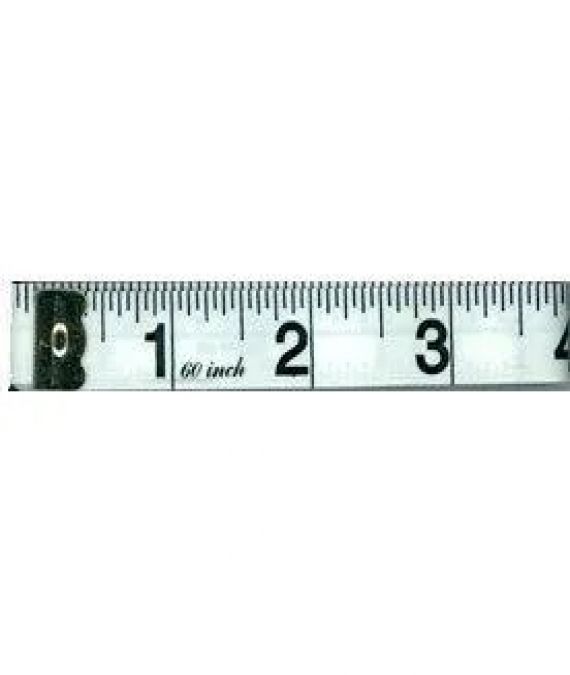 Tape Measure 60" 150cm Imperial one side, metric on the reverse